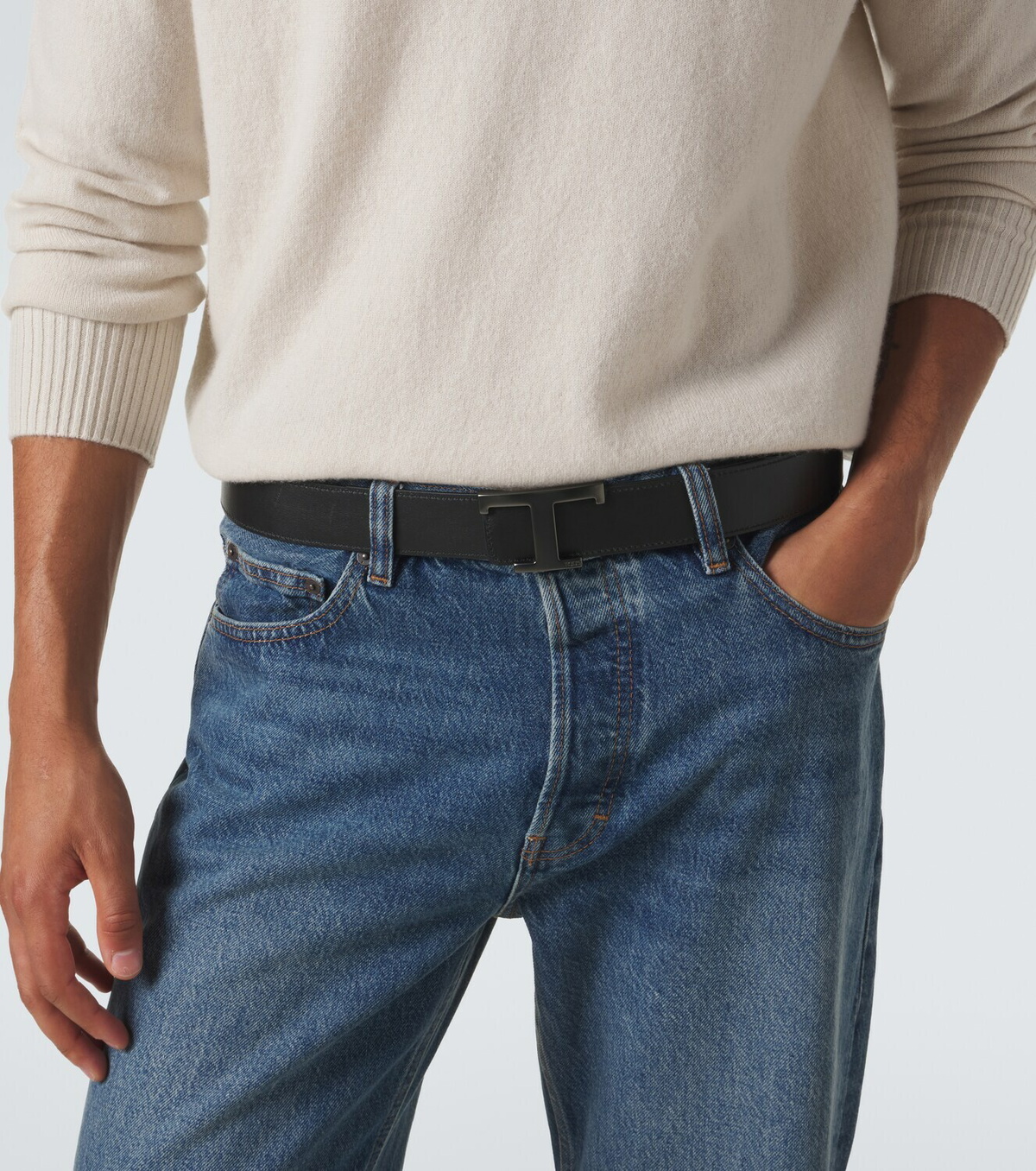 Tod's T Timeless leather belt