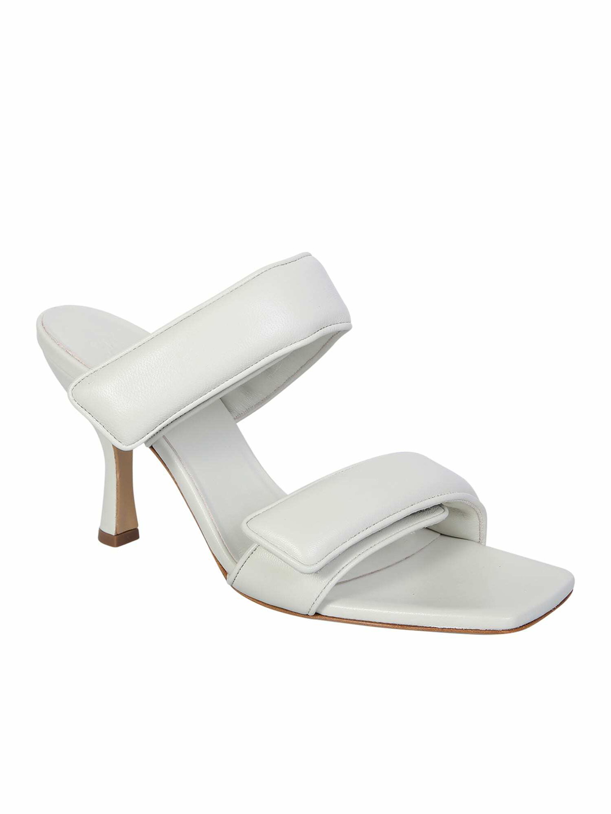 GIA BORGHINI High-heeled Straps Sandal Perni 03 White