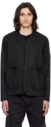 C.P. Company Black Button Jacket