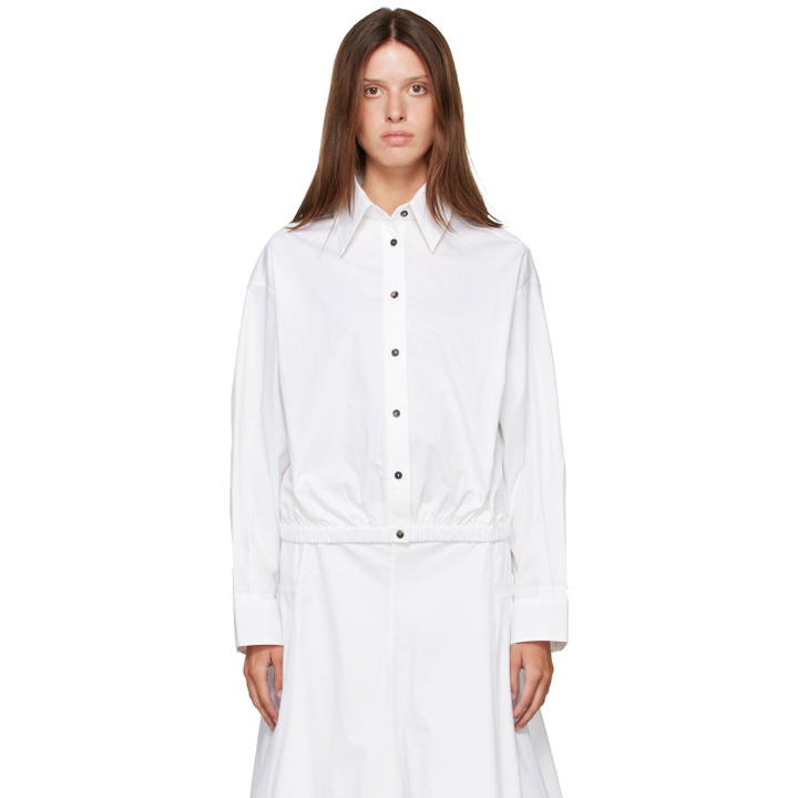 Photo: Cordera White Bomber Shirt