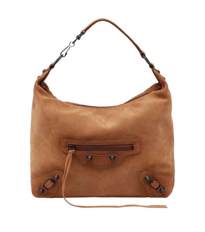 Photo: Balenciaga Le City Small suede shoulder bag