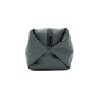 Bottega Veneta Reversible Black and Grey Convertible Wash Pouch