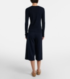 The Row Dusk cotton Bermuda pants
