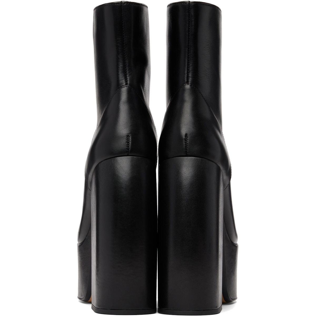 Marc Jacobs Black 'The Gigi' Ankle Boots