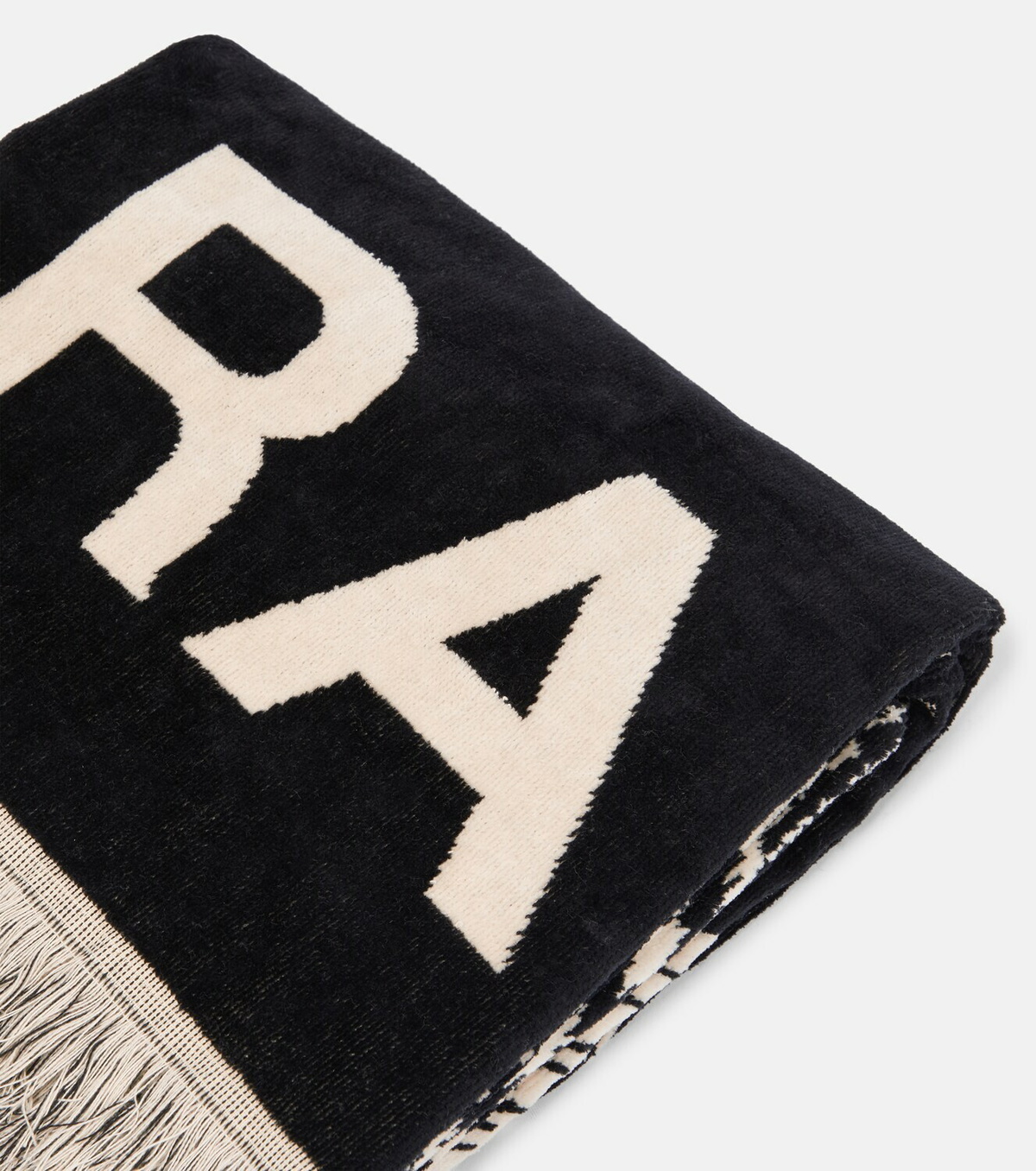【送料&関税込】Isabel Marant Beach Towel With Logo Isabel Marant - Logo cotton terry beach towel Isabel Marant