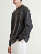 Neighborhood - Cotton Pigment Dyed Sweatshirt - Gray