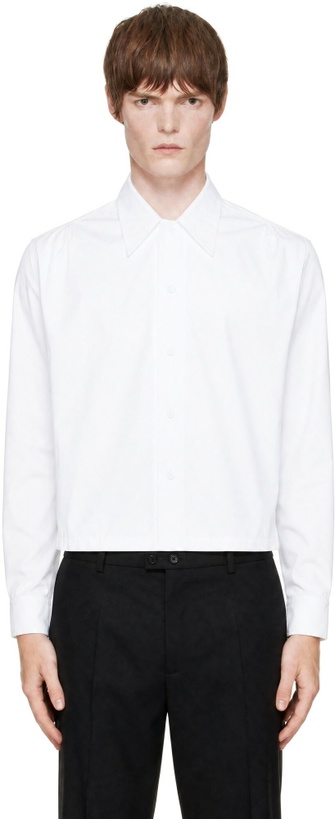 Photo: Jil Sander White 90 W Jewels Shirt