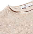Inis Meáin - Mélange Linen and Cotton-Blend Sweater - Neutrals