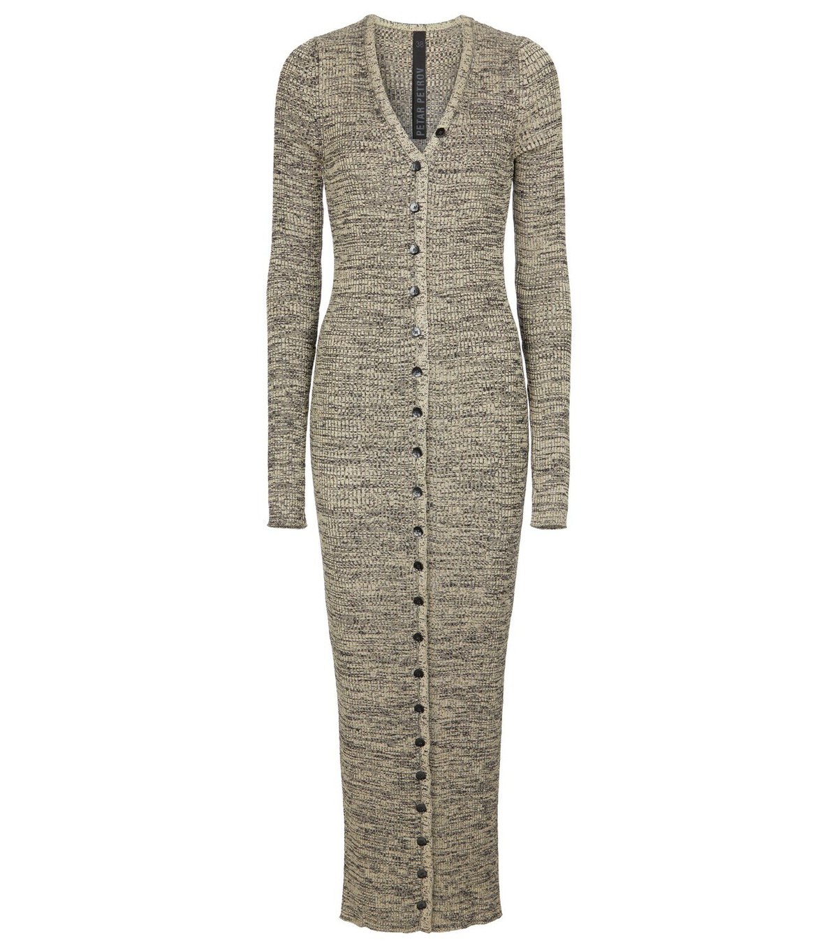 Petar Petrov Erica ribbed-knit silk maxi dress Petar Petrov