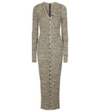 Petar Petrov Erica ribbed-knit silk maxi dress