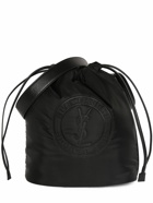 SAINT LAURENT - Rive Gauche Laced Leather Bucket Bag