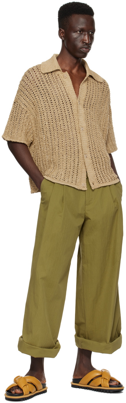 Bonsai Beige Buttoned Shirt