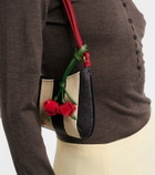 Jacquemus Les Cerises Small leather bag charm