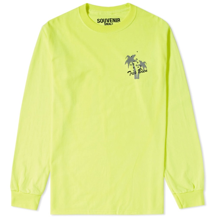 Photo: Tr&egrave;s Bien Long Sleeve Holiday Tee Yellow