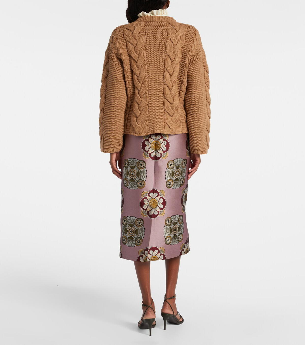 La DoubleJ Portrait embellished cardigan