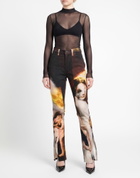 Mugler Womens Jeans in Black