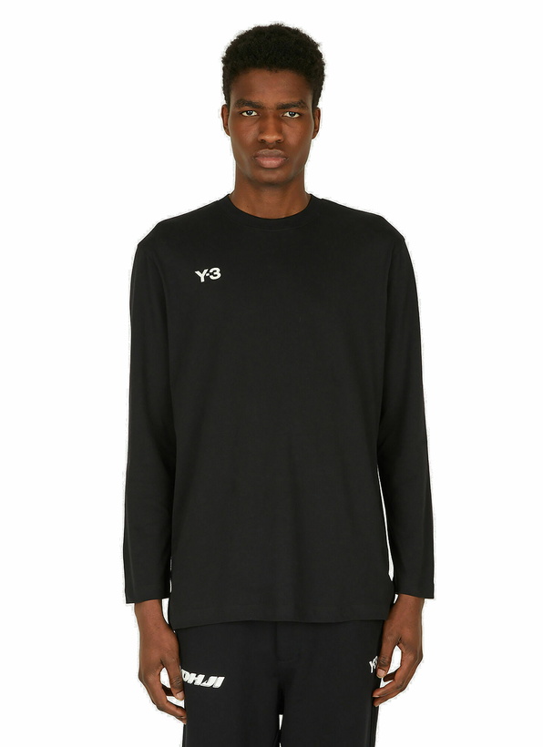 Photo: Long Sleeve Logo T-Shirt in Black