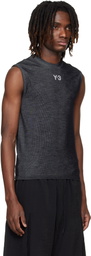 Y-3 Black & Gray Mercedes-AMG F1 Edition Engineered Tank Top