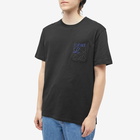 Loewe Men's Anagram Pocket T-Shirt in Black