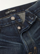 TOM FORD - Straight-Leg Selvedge Jeans - Blue