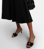 Ferragamo - Glo patent leather mules