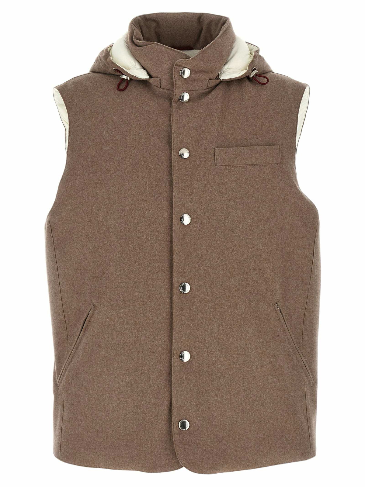 Brunello Cucinelli - Logo-Embroidered Tech-Shell Gilet - Blue