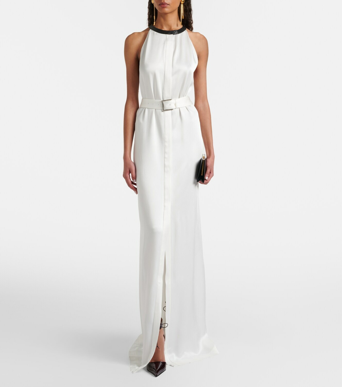 Tom Ford Crêpe satin maxi dress