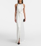 Tom Ford Crêpe satin maxi dress