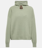 Brunello Cucinelli - Embellished cashmere hoodie