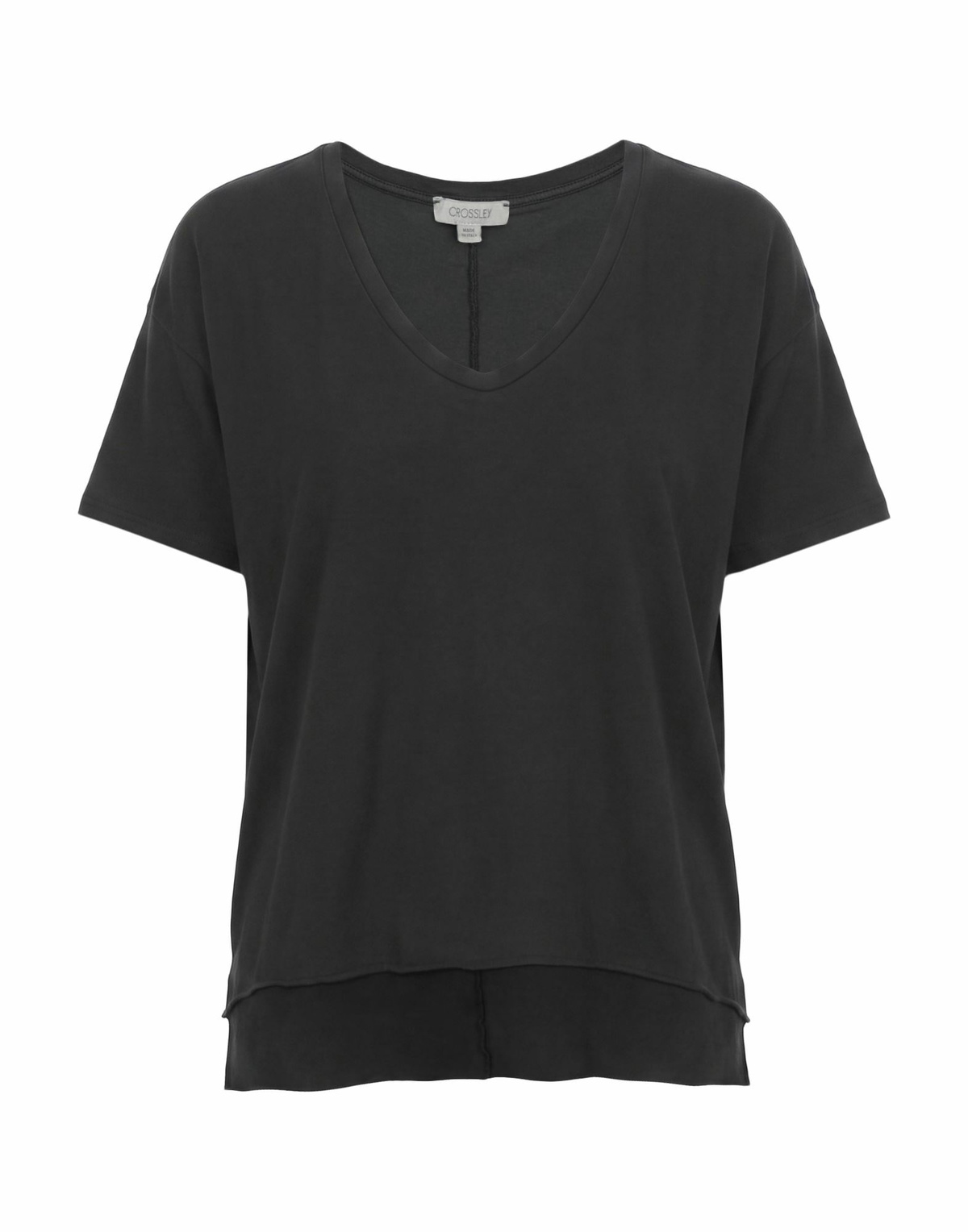 Crossley Womens T-shirt Charcoal