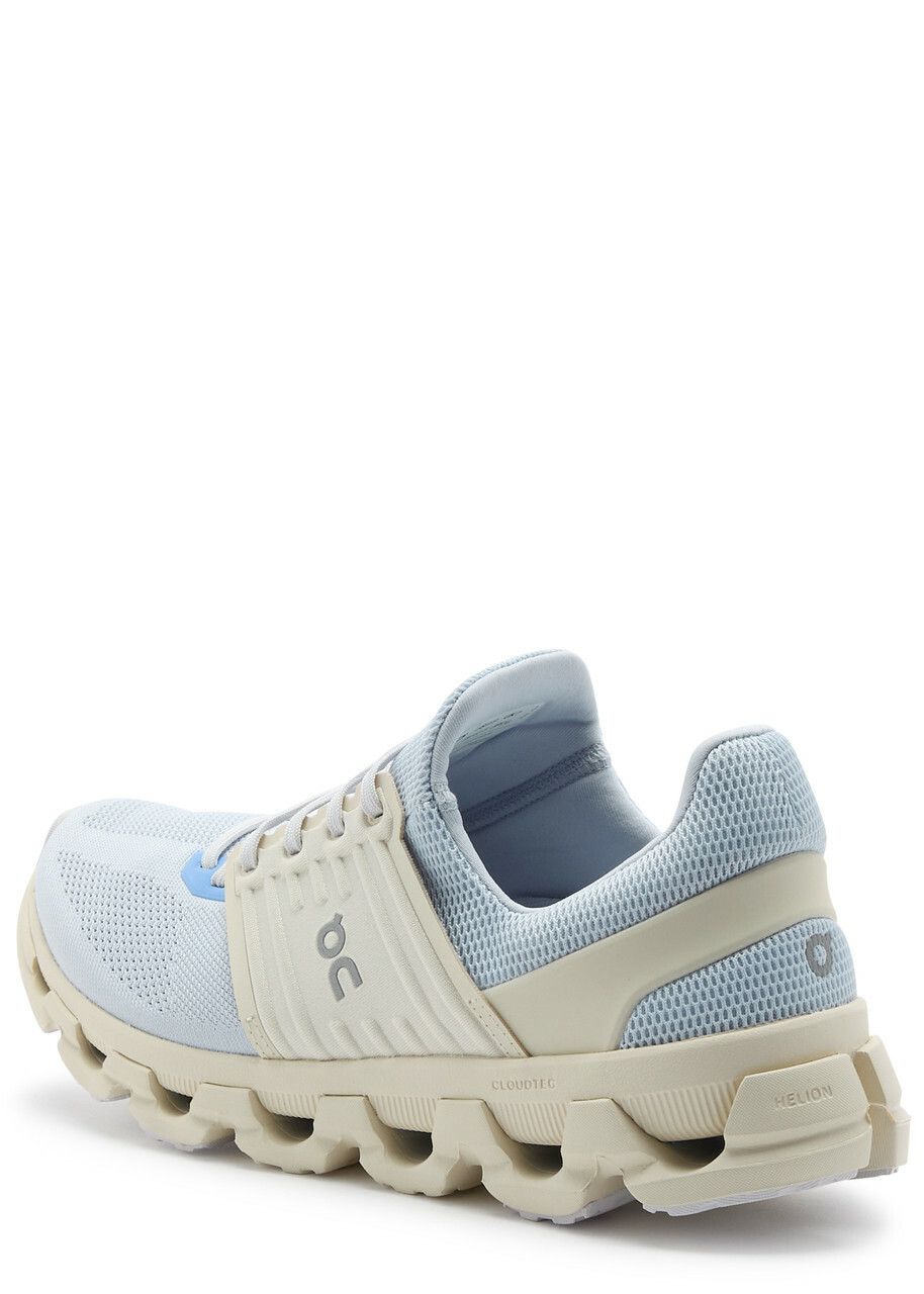 ON Cloudswift 3 AD Panelled Mesh-knit Sneakers Light Blue On