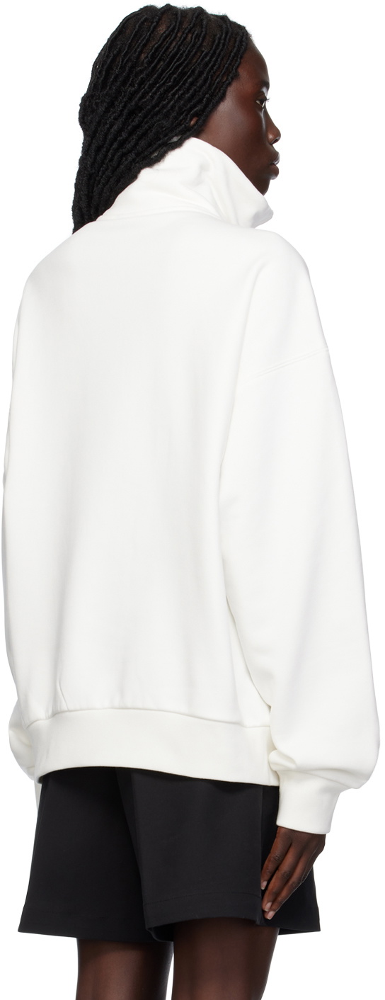 Fax Copy Express SSENSE Exclusive White Sweater