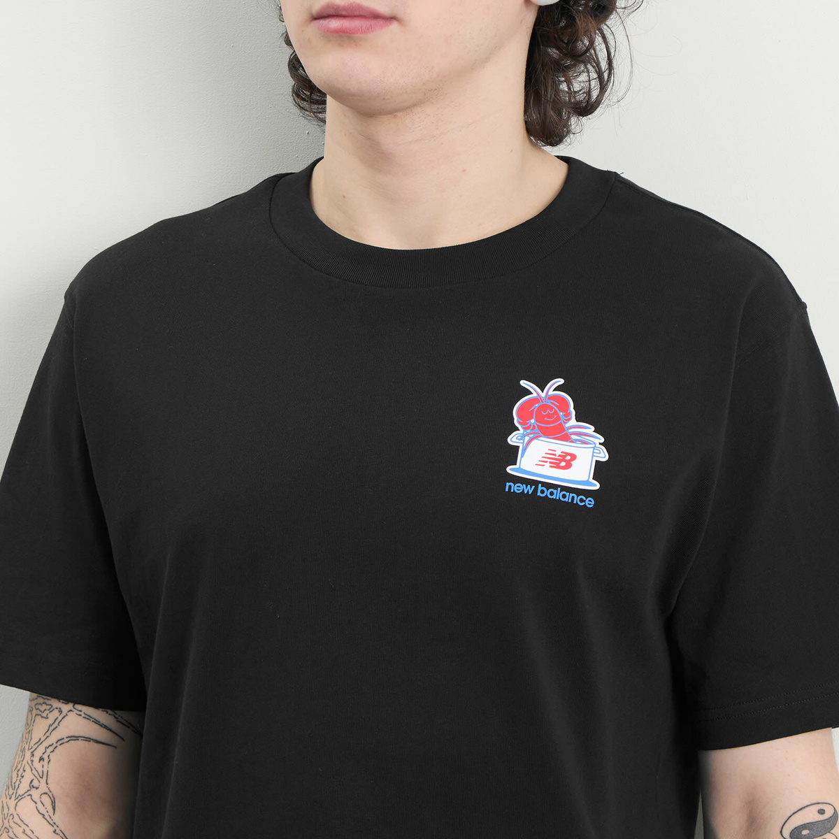 New Balance Men's Lobster Roll T-Shirt in Black