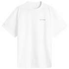 Uniform Experiment Men's Code Logo T-Shirt in White