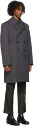 Lemaire Grey Boxy Coat