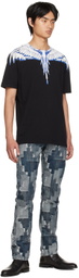 Marcelo Burlon County of Milan Black Icon Wings T-Shirt