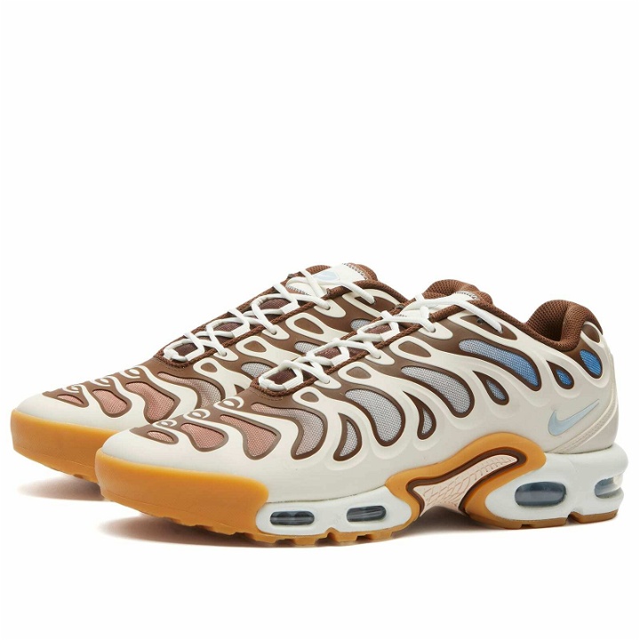 Photo: Nike Men's Air Max Plus Drift Sneakers in Phantom/Light Armory Blue/Cacao