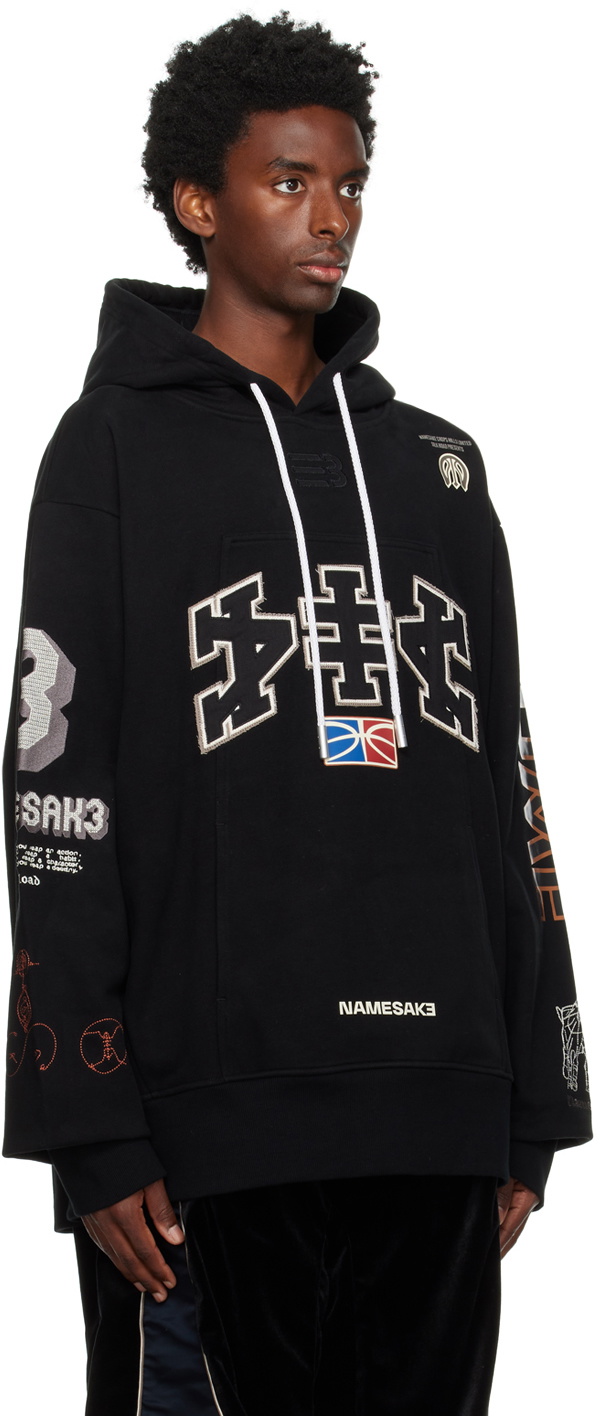 NAMESAKE Black Sava Hoodie NAMESAKE