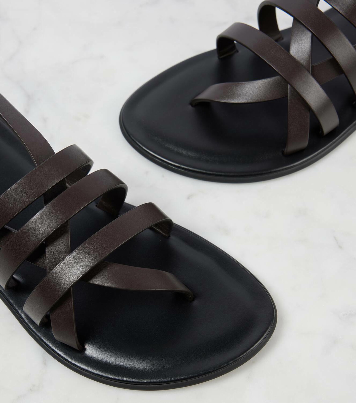 The Row Line leather sandals The Row
