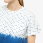 W'menswear Women's Net T-Shirt in Indigo