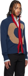 Edward Cuming Navy Vortex Window Jacket