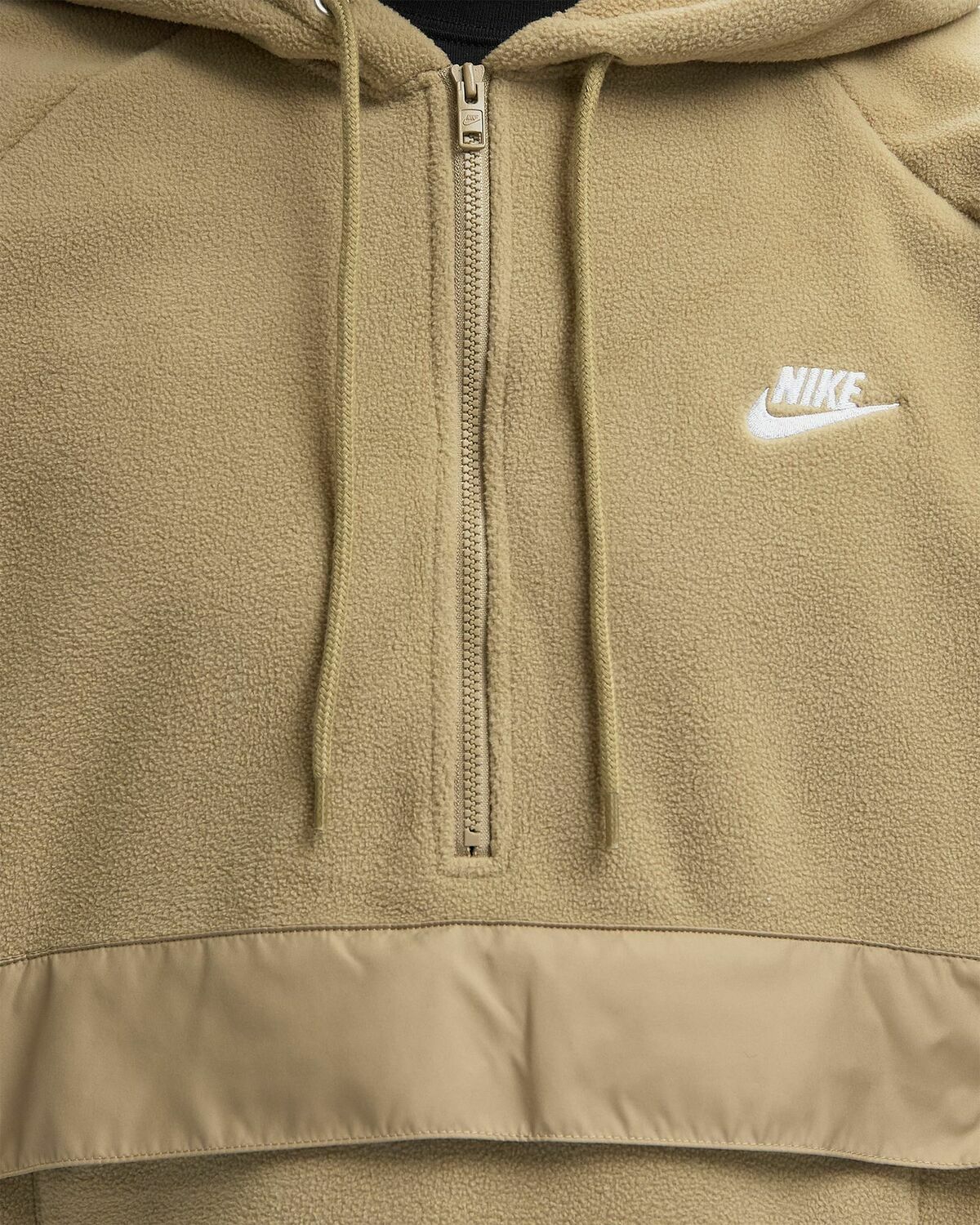 Nike CLUB WINTER TOP Brown Mens Half-Zips/Hoody