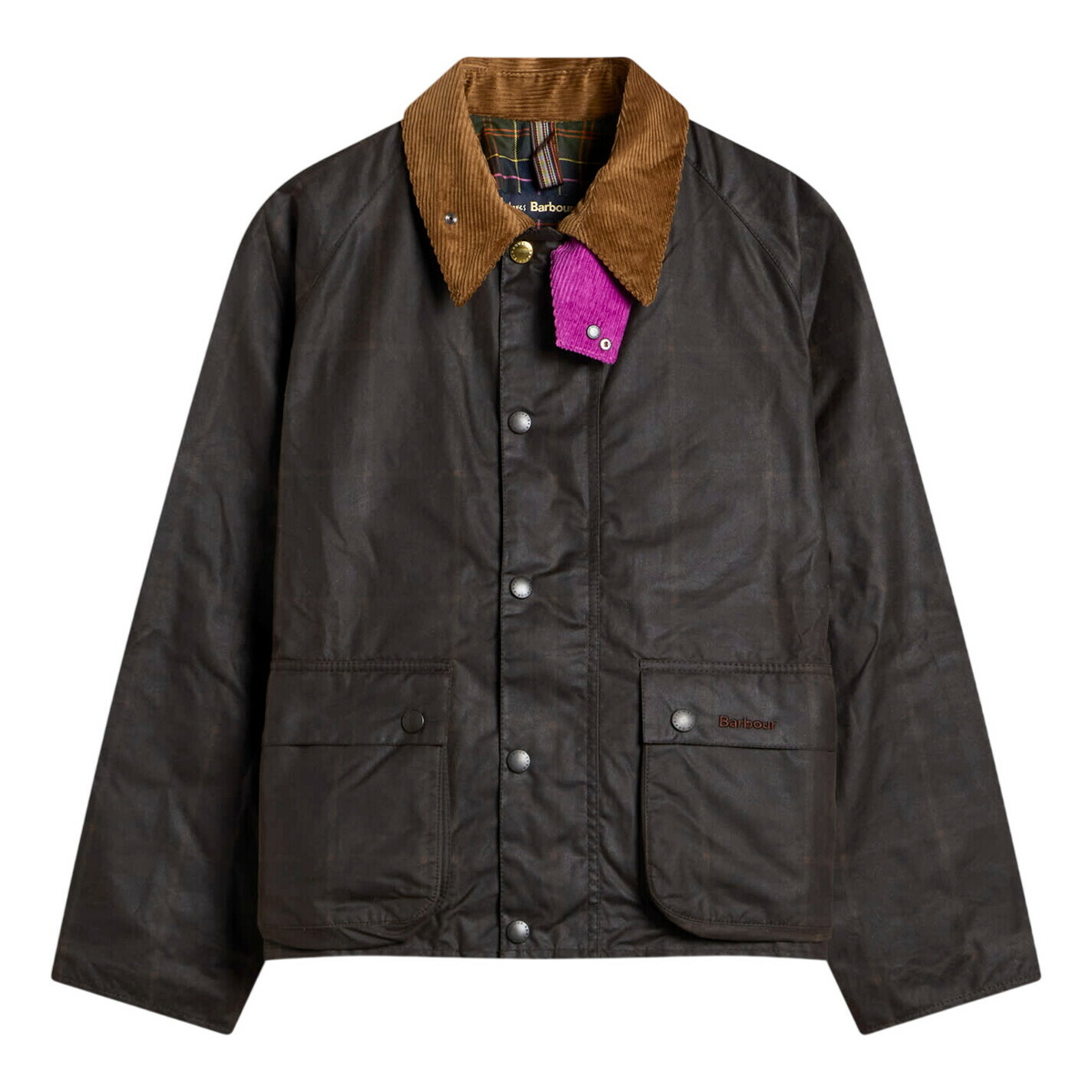 Barbour - Despatch Riders Belted Corduroy-Trimmed Waxed-Cotton