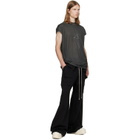 Rick Owens DRKSHDW Black Tower Creatch Wide Cargo Drawstring Pants