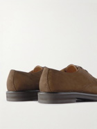 Mr P. - Andrew Split-Toe Suede Derby Shoes - Brown