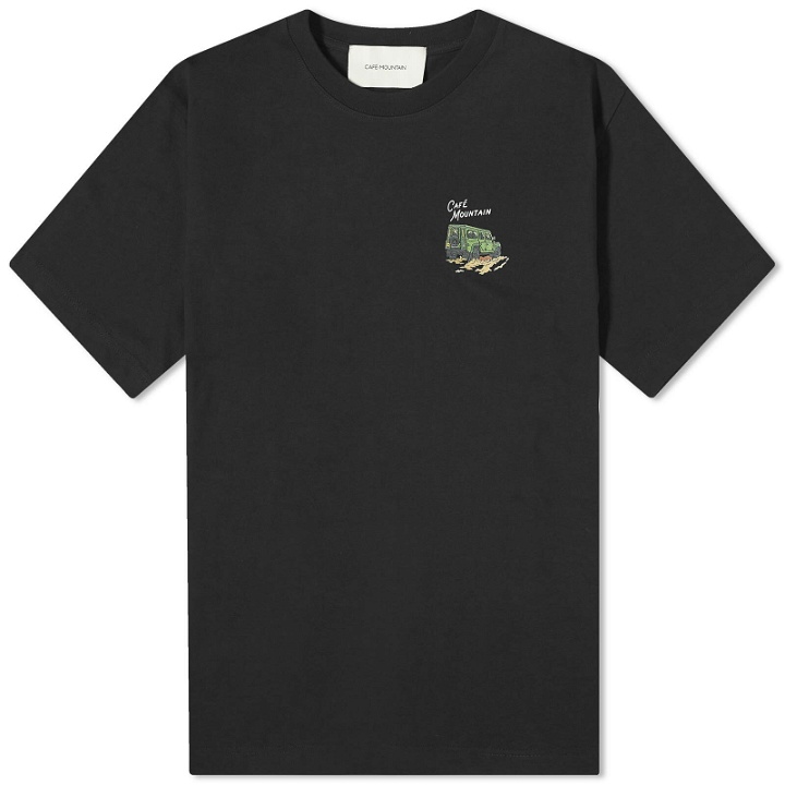 Photo: Café Mountain Men's Rangey T-Shirt in Black