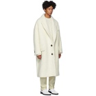 AMI Alexandre Mattiussi Off-White Oversized Coat