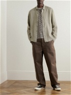 James Perse - Garment-Dyed Linen-Canvas Shirt - Neutrals