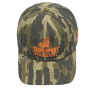 Malbon Men's Tour Divot Camo Snapback in Bark Camo 