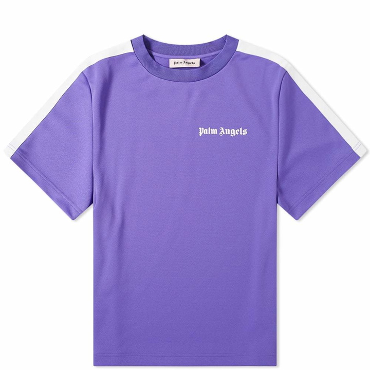 Photo: Palm Angels Track Taping Tee Purple